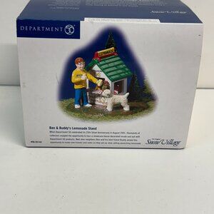 Dept 56 Ben & Buddy Lemonaide stand- Boxed